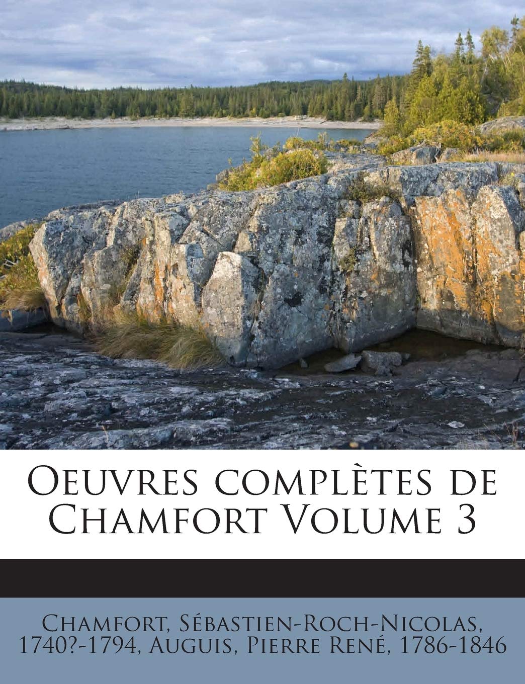 Oeuvres complètes de Chamfort Volume 3 book