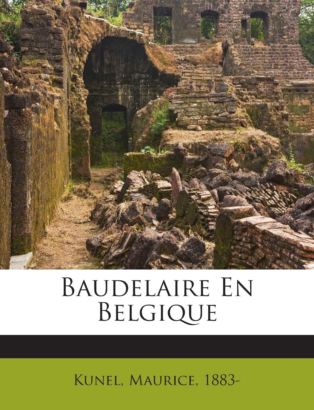 Baudelaire En Belgique book