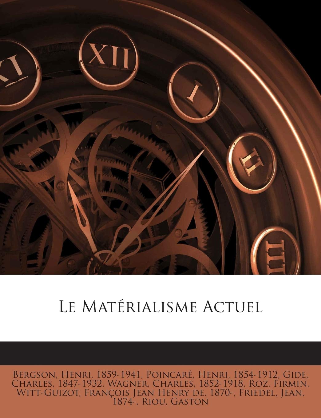 Le Matérialisme Actuel book