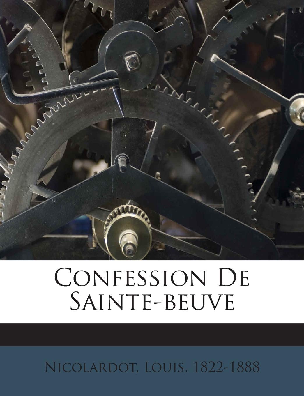 Confession De Sainte-beuve book