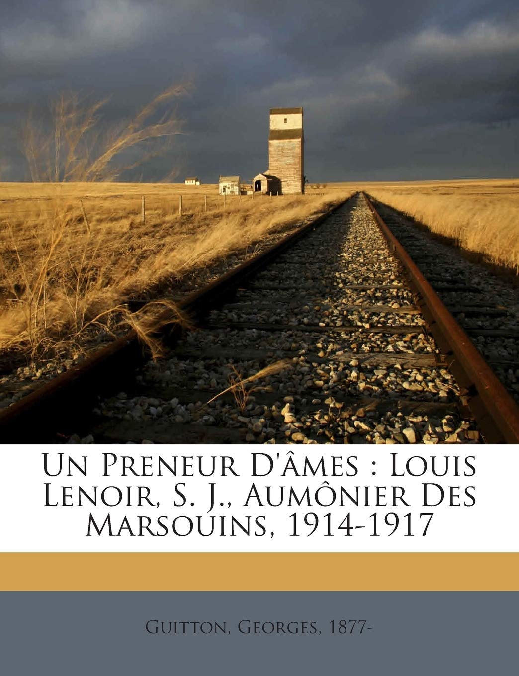 Un Preneur D'âmes: Louis Lenoir, S. J., Aumônier Des Marsouins, 1914-1917 book