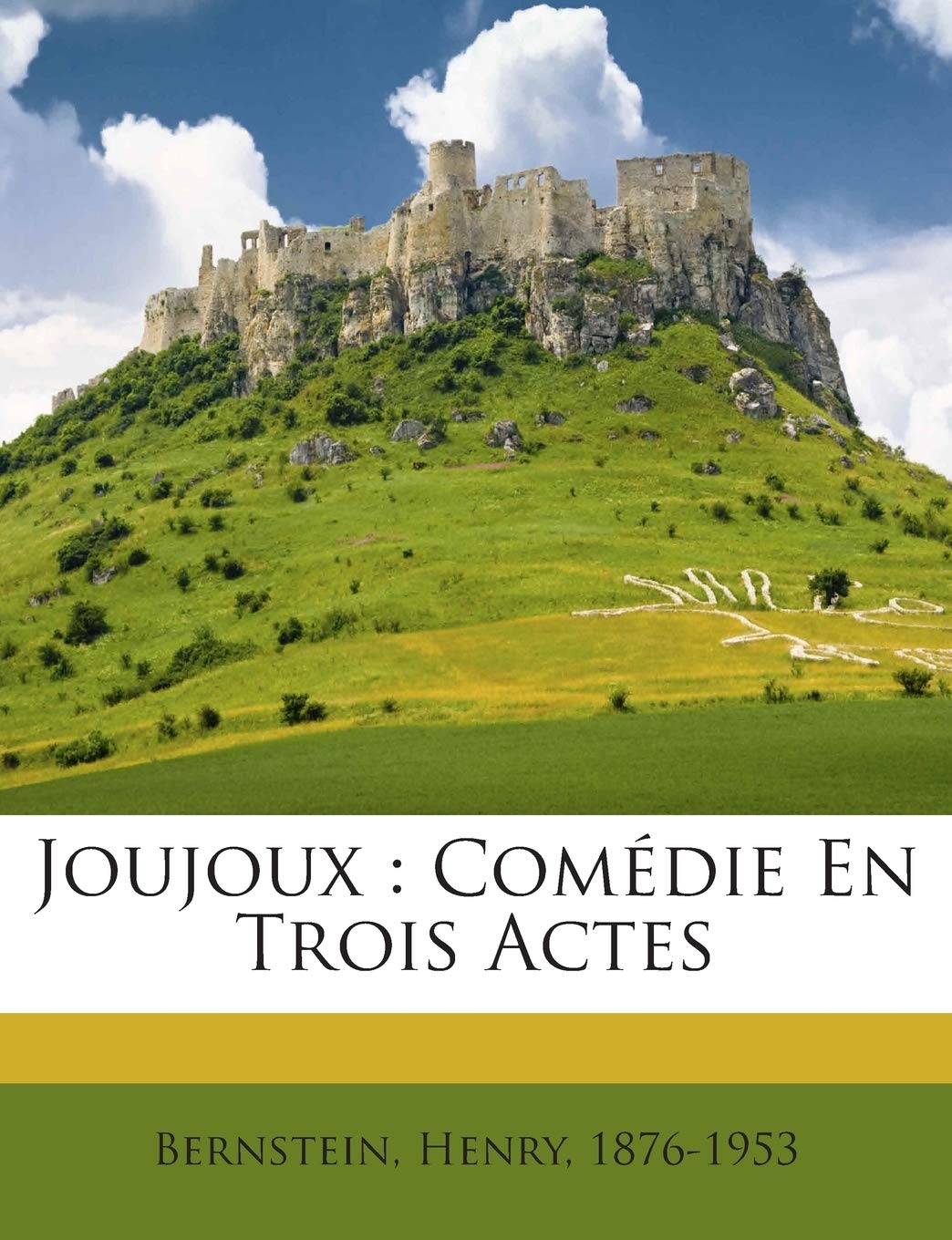 Joujoux: Comédie En Trois Actes book