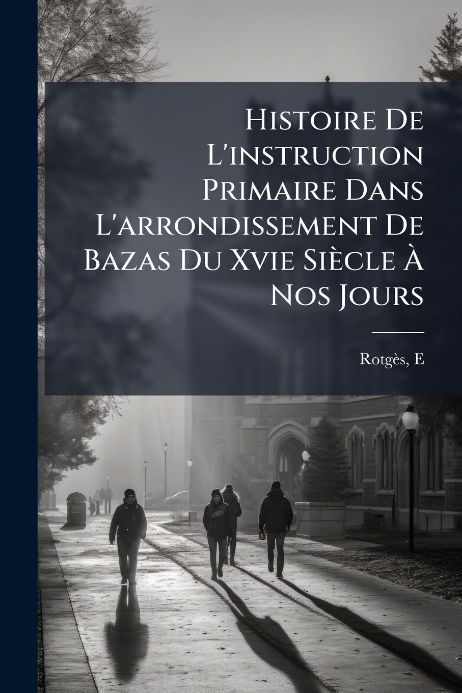 Histoire De L'instruction Primaire Dans L'arrondissement De Bazas Du Xvie Siècle À Nos Jours: Avec Douze Cartes Scolaires De L'arrondissement: Suivie ... Les Anciens Collèges De Bazas Et De Langon book