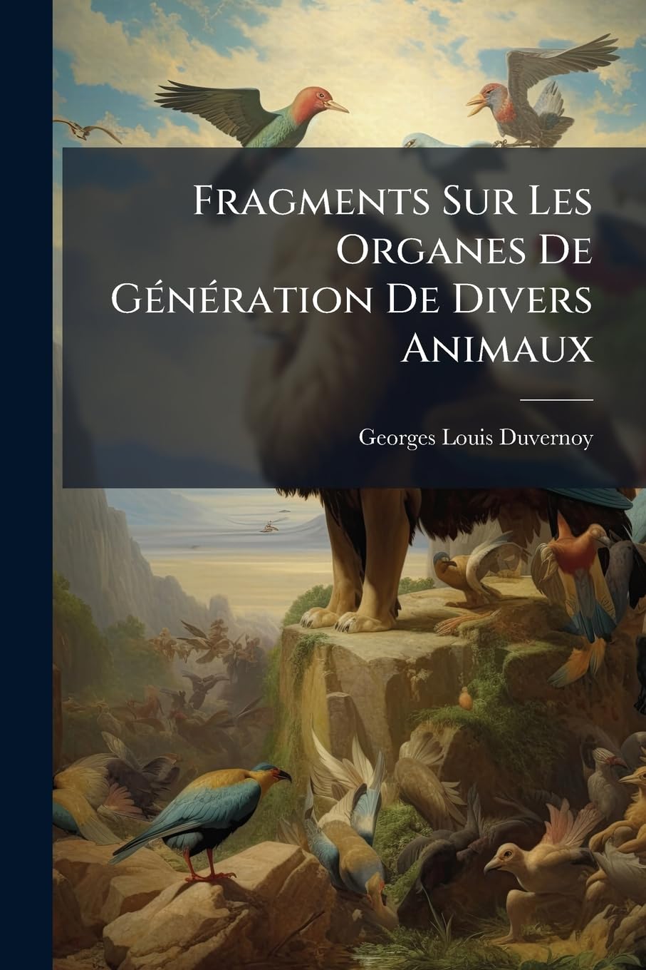 Fragments Sur Les Organes De Génération De Divers Animaux book