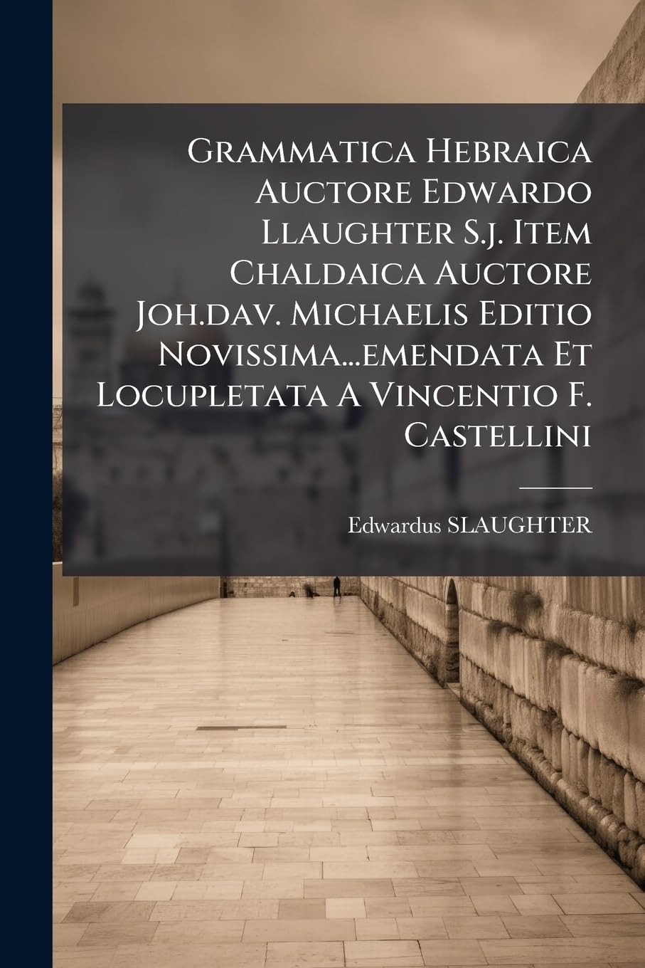Grammatica Hebraica Auctore Edwardo Llaughter S.j. Item Chaldaica Auctore Joh.dav. Michaelis Editio Novissima...emendata Et Locupletata A Vincentio F. Castellini book
