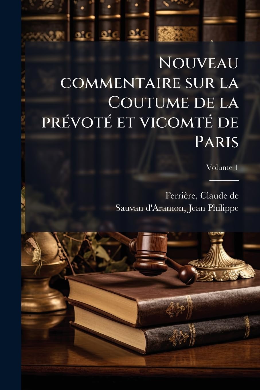 Nouveau commentaire sur la Coutume de la prévoté et vicomté de Paris; Volume 1 book