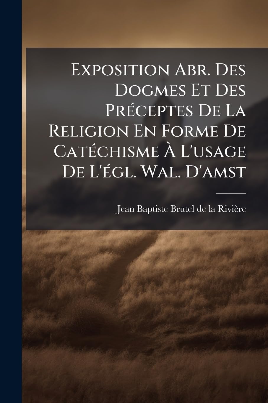 Exposition Abr. Des Dogmes Et Des Préceptes De La Religion En Forme De Catéchisme À L'usage De L'égl. Wal. D'amst book