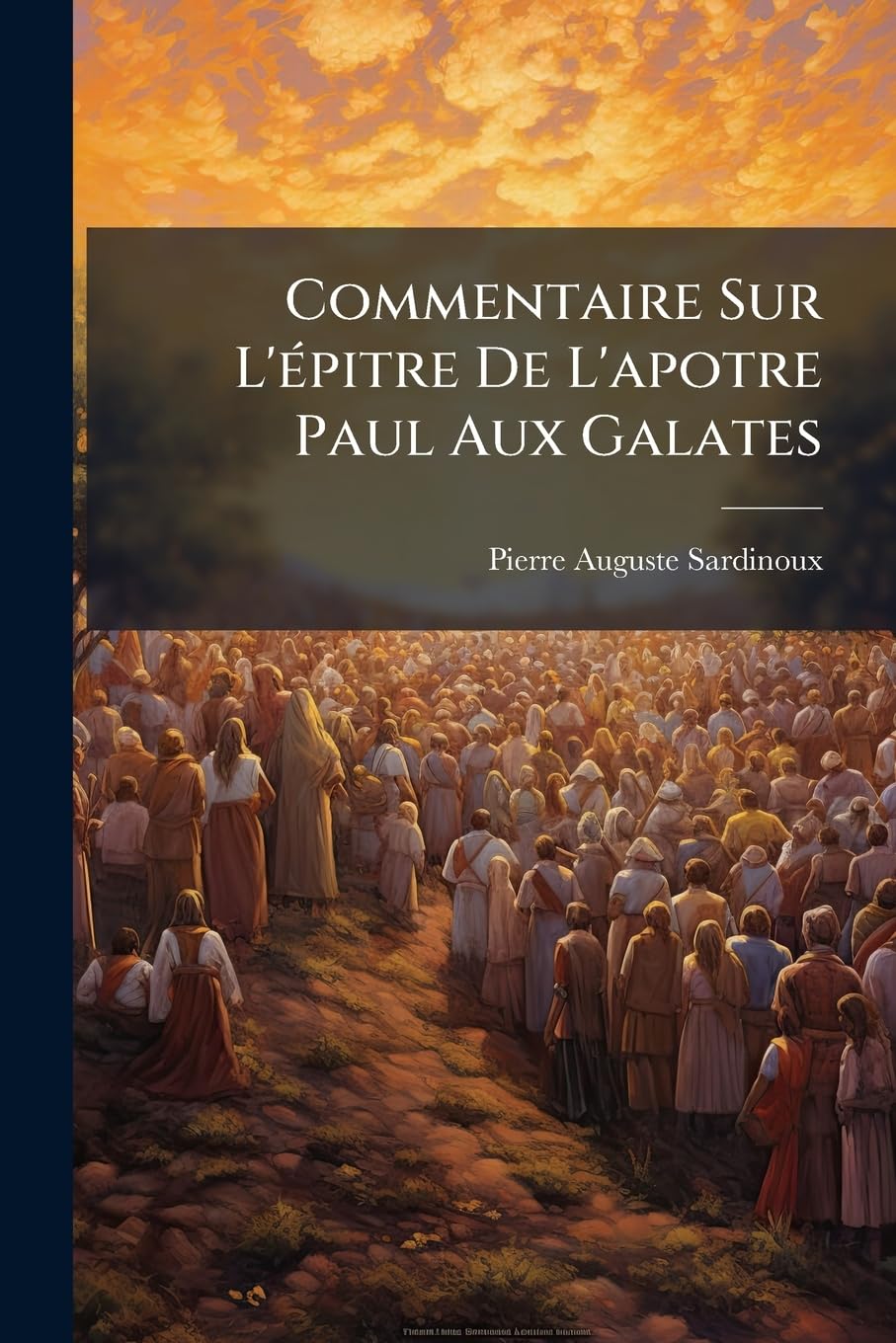 Commentaire Sur L'épitre De L'apotre Paul Aux Galates: Précédé D'une Introduction Critique Et Suivi D'une Traduction Nouvelle, D'un Sommaire ... De L'humanité D'apres Saint Paul... book