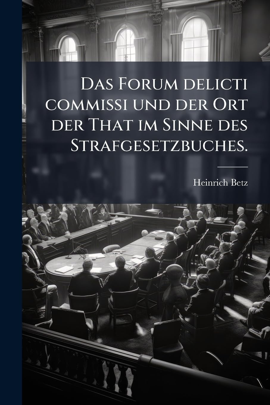 Das Forum delicti commissi und der Ort der That im Sinne des Strafgesetzbuches. Contemporary literature