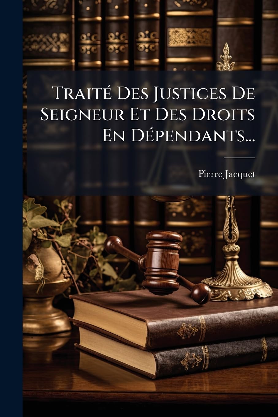 Traité Des Justices De Seigneur Et Des Droits En Dépendants... book