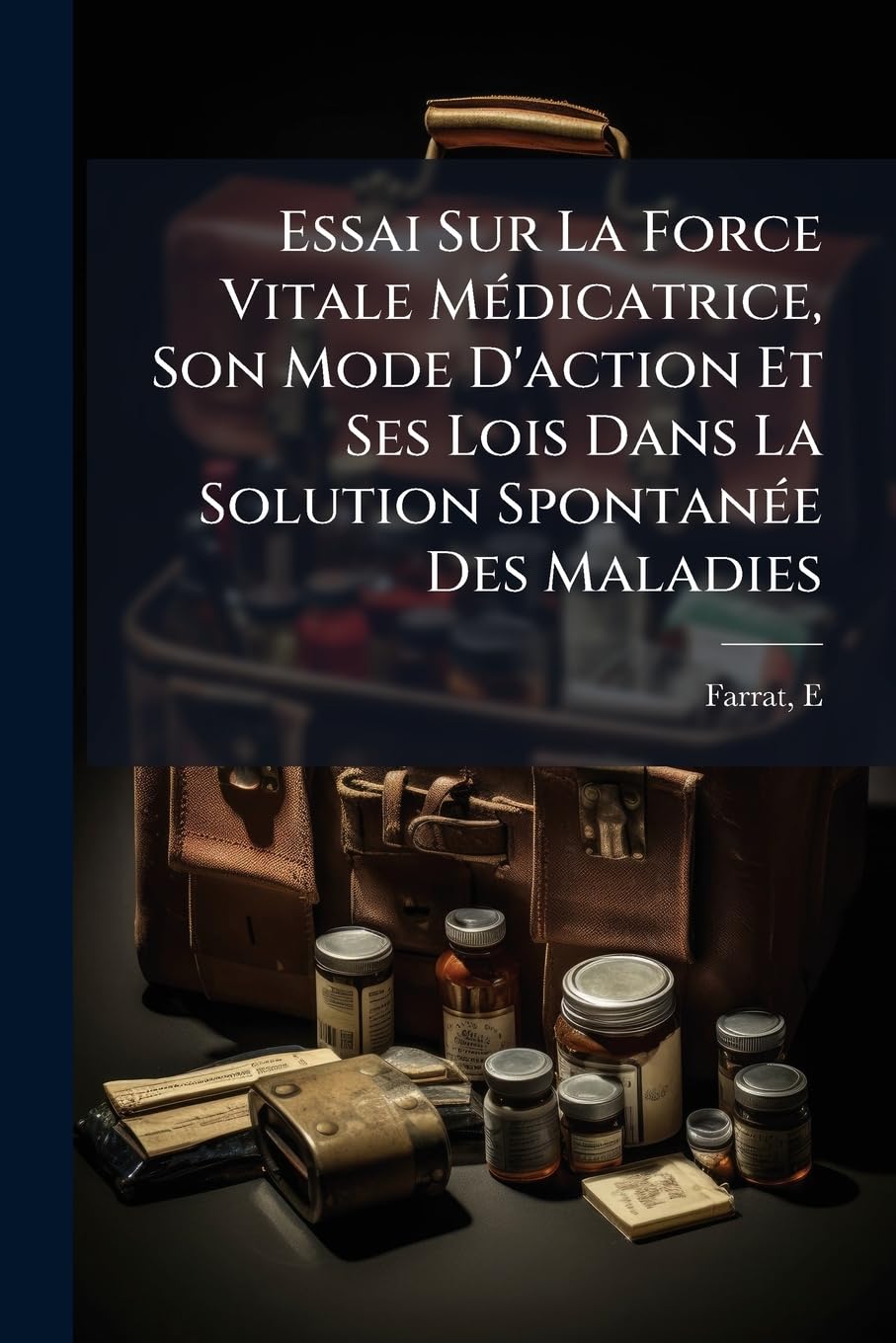 Essai Sur La Force Vitale Médicatrice, Son Mode D'action Et Ses Lois Dans La Solution Spontanée Des Maladies book