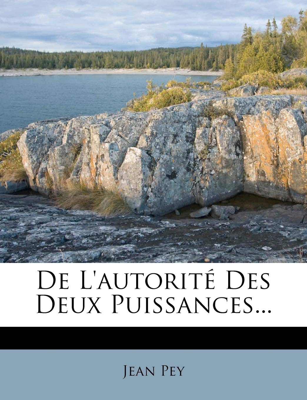 de l'Autorité Des Deux Puissances... book