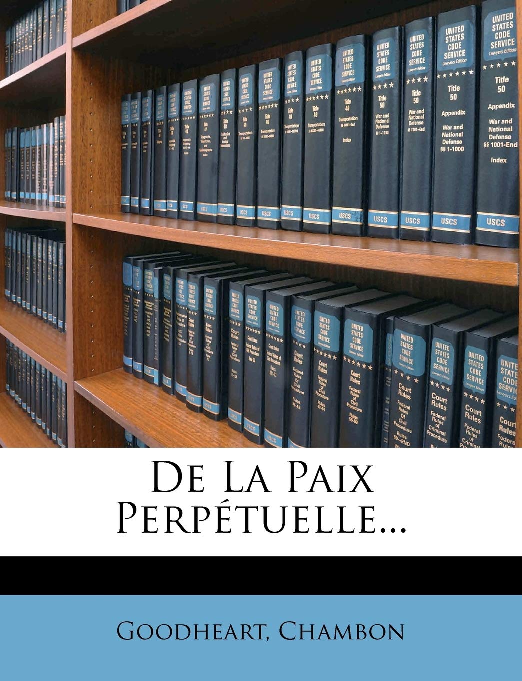 Product Image: De La Paix Perpétuelle...