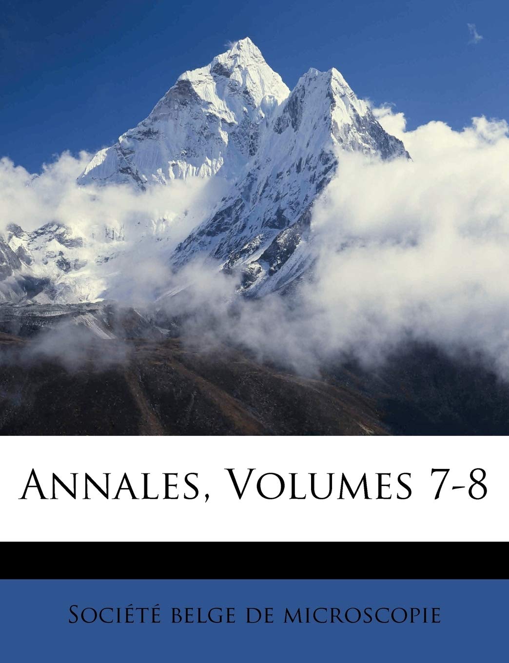 Annales, Volumes 7-8 book
