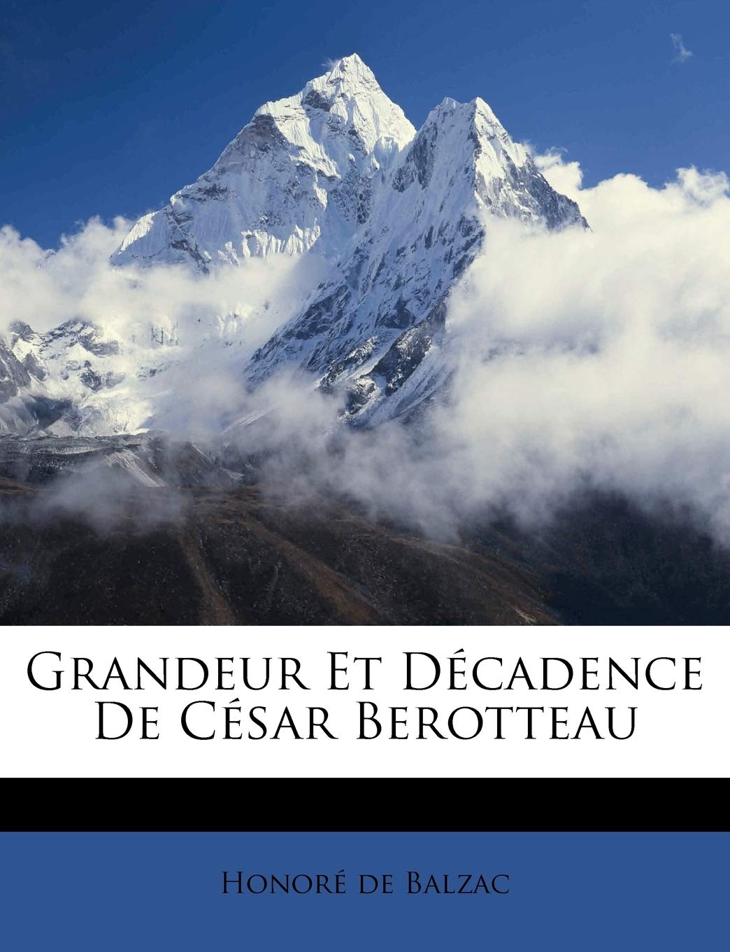 Grandeur Et Décadence De César Berotteau book
