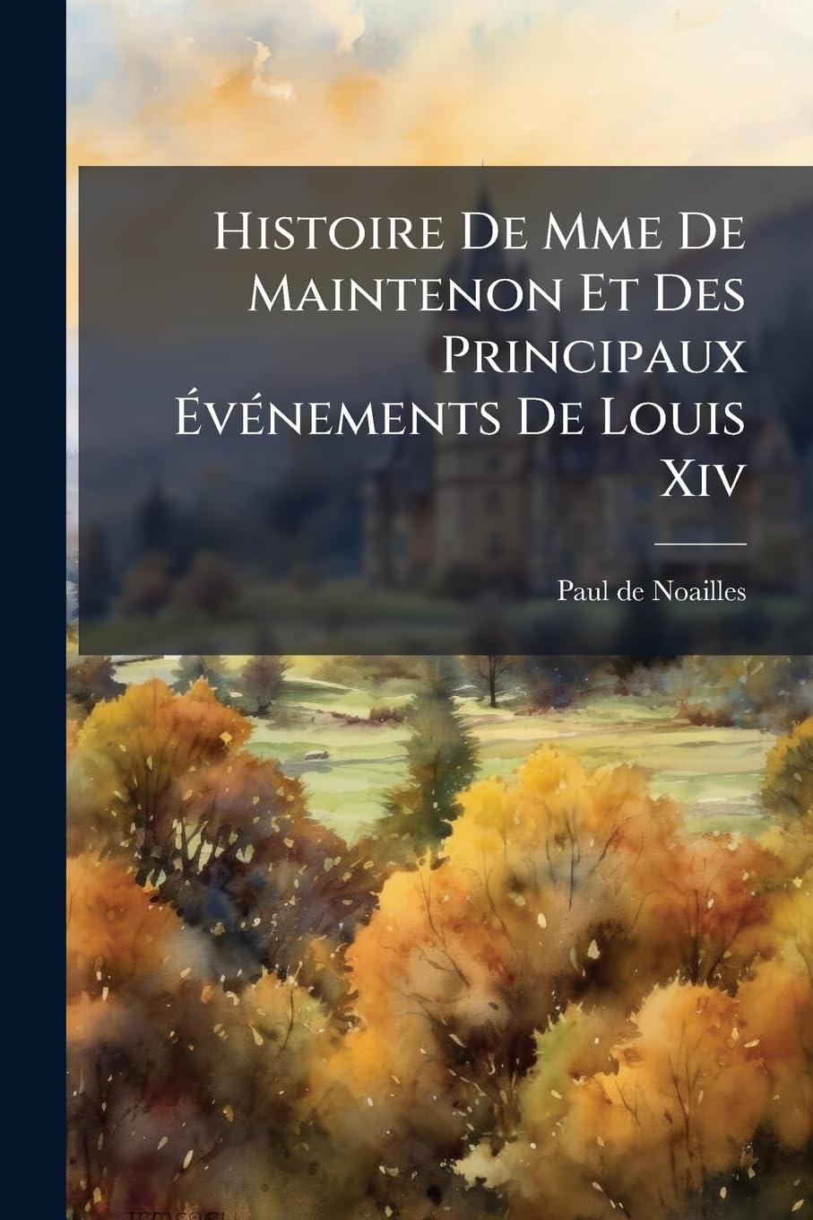 Histoire De Mme De Maintenon Et Des Principaux Événements De Louis Xiv book