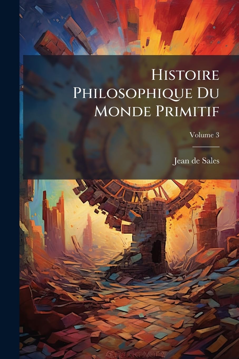 Histoire Philosophique Du Monde Primitif, Volume 3 book