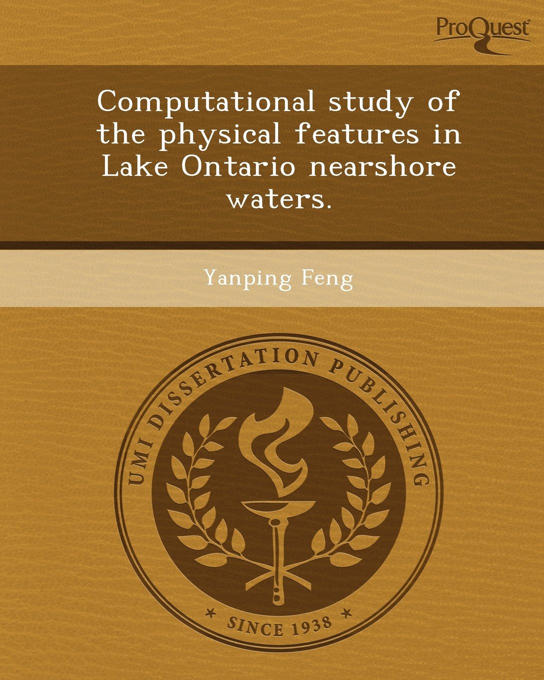 Computational Study of the Physical Features in Lake Ontario Nearshore Waters Business & Technology