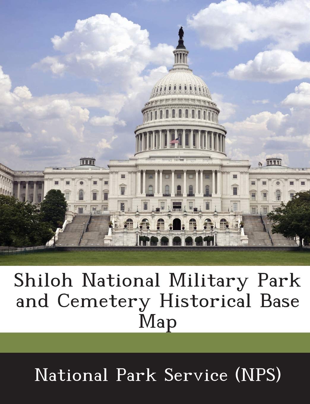 Shiloh National Military Park and Cemetery Historical Base Map Politics & History