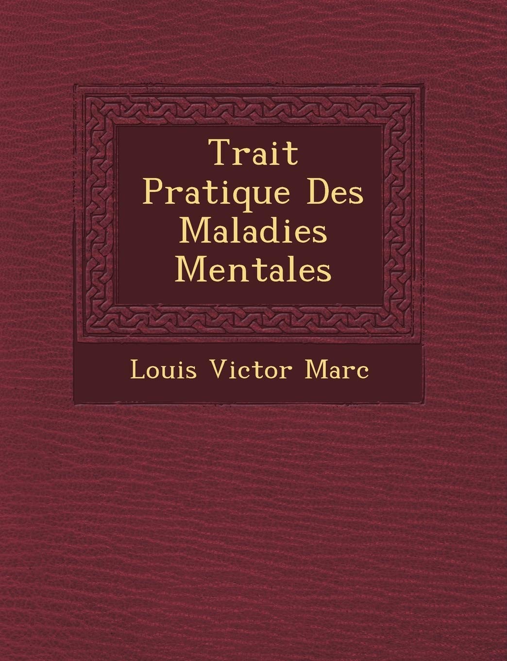 Trait Pratique Des Maladies Mentales book
