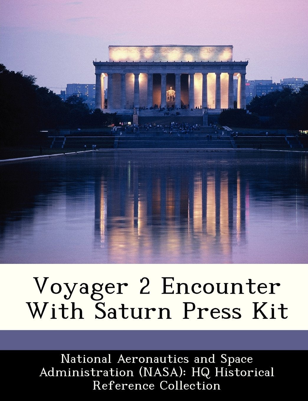 Voyager 2 Encounter with Saturn Press Kit Books