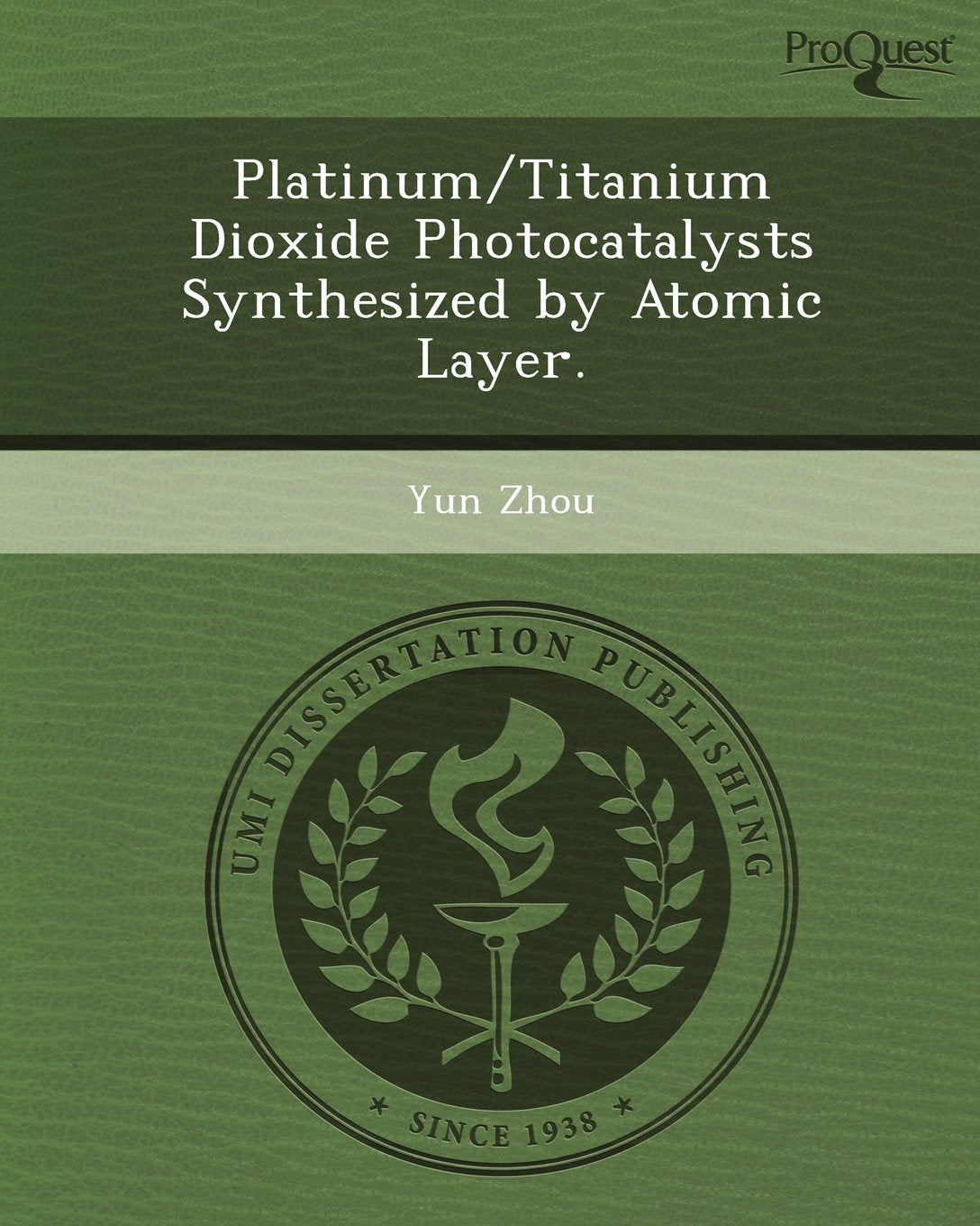 Platinum/Titanium Dioxide Photocatalysts Synthesized by Atomic Layer Business & Technology