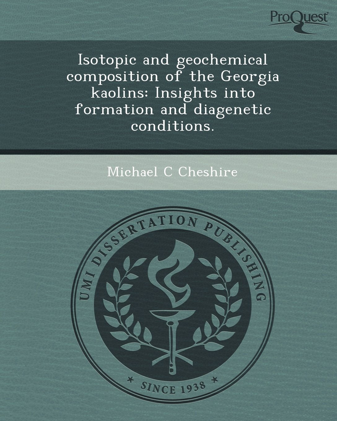 Isotopic and Geochemical Composition of the Georgia Kaolins: Insights Into Formation and Diagenetic Conditions Business & Technology
