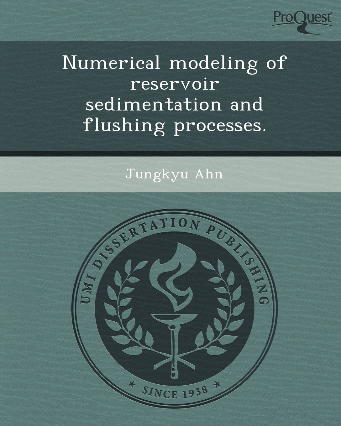 Numerical Modeling of Reservoir Sedimentation and Flushing Processes Business & Technology