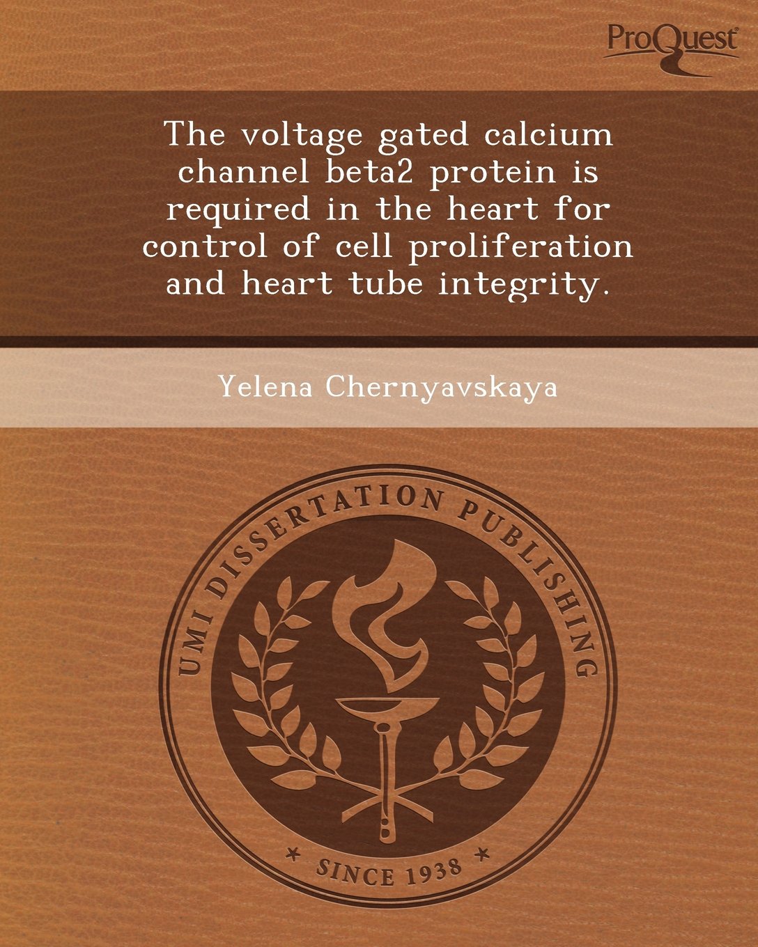 The Voltage Gated Calcium Channel Beta2 Protein Is Required in the Heart for Control of Cell Proliferation and Heart Tube Integrity Social Sciences