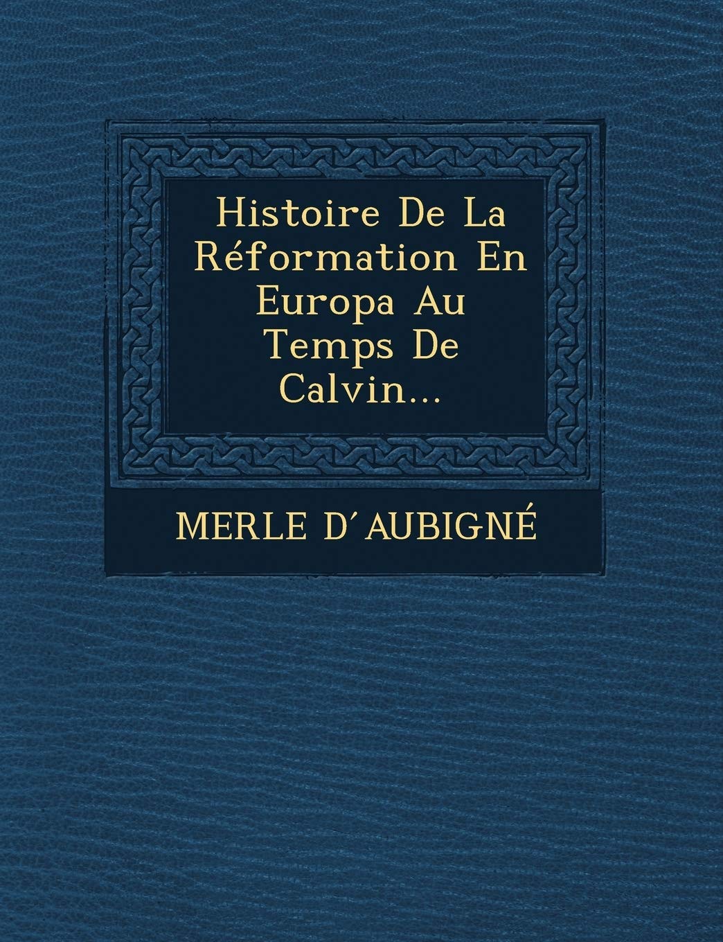 Histoire de La Reformation En Europa Au Temps de Calvin... book