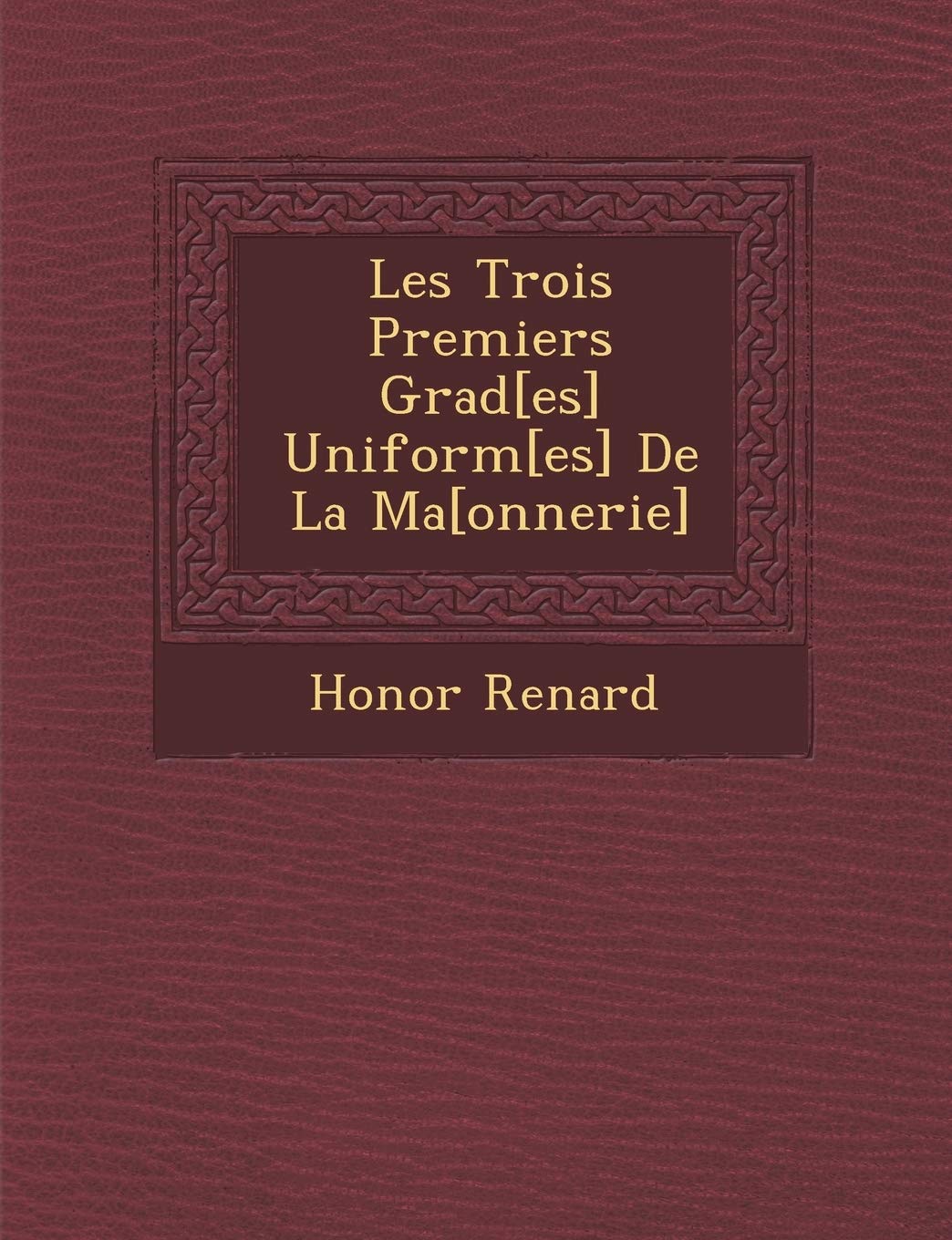 Les Trois Premiers Grad Uniform de La Ma book
