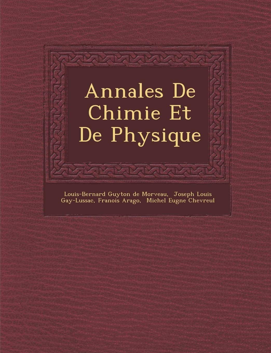 Annales de Chimie Et de Physique book