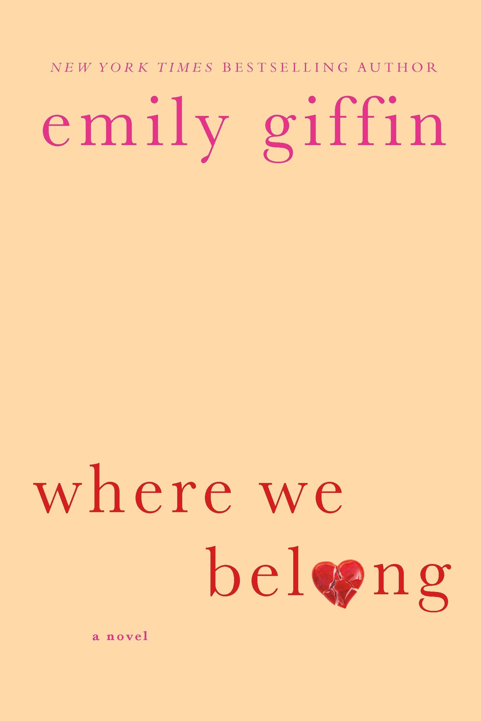 Product Image: Where We Belong