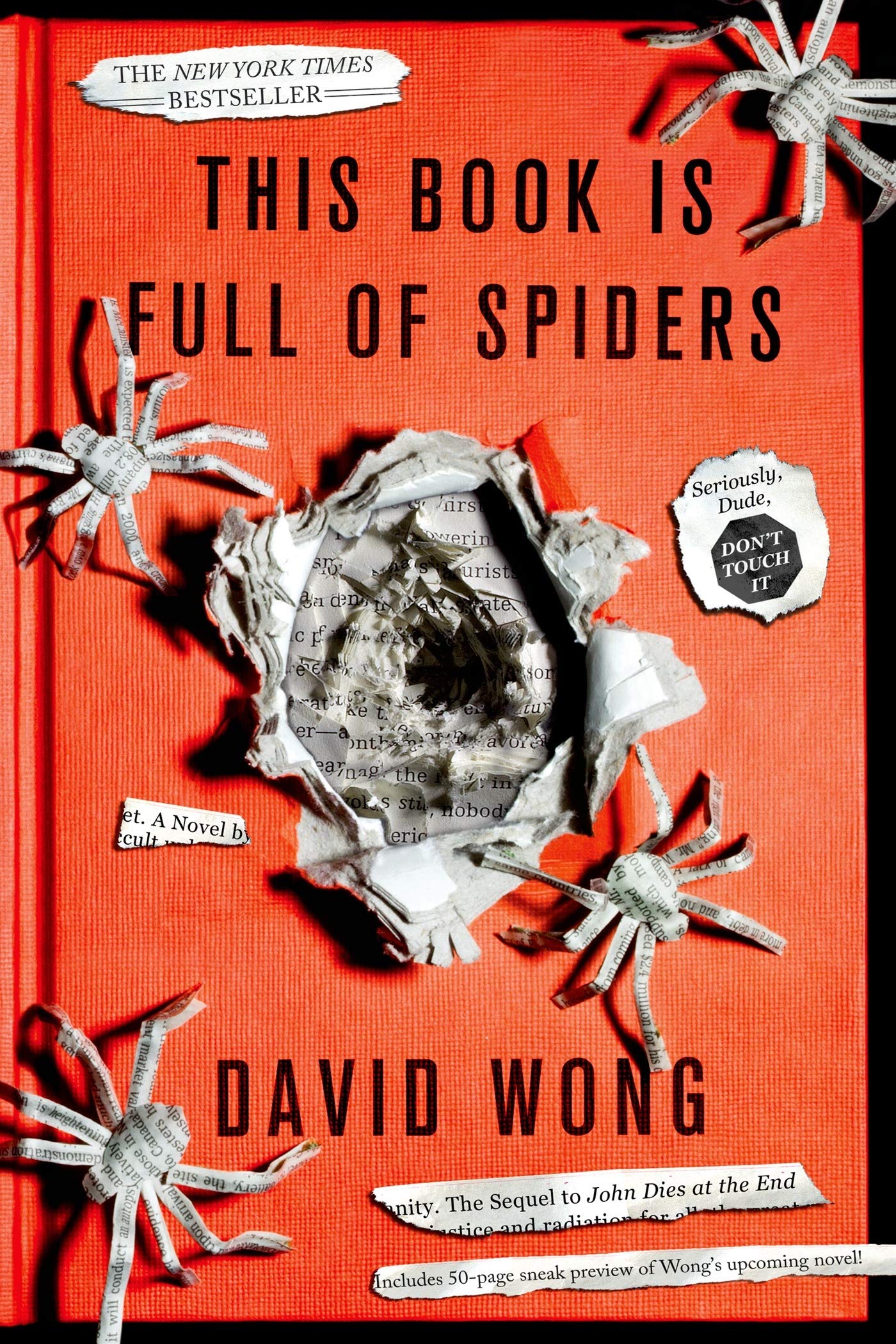 This Book Is Full of Spiders: Seriously, Dude, Don't Touch It Humour & Satire