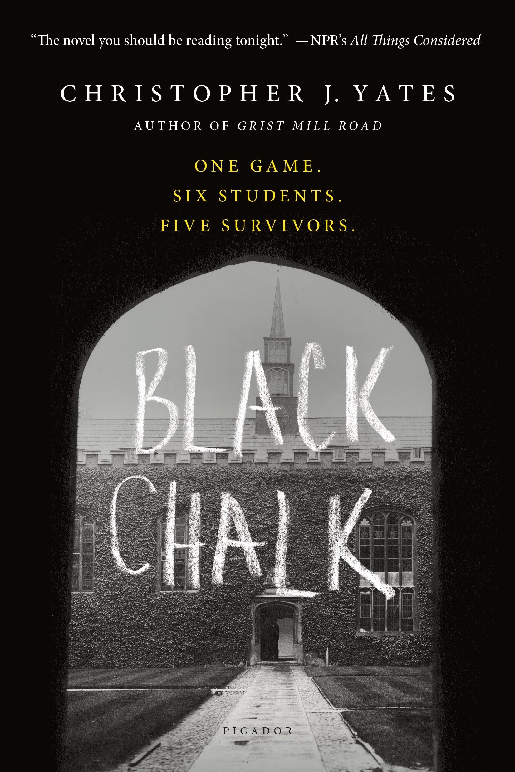 Black Chalk: One Game, Six Students, Five Survivors Contemporary literature