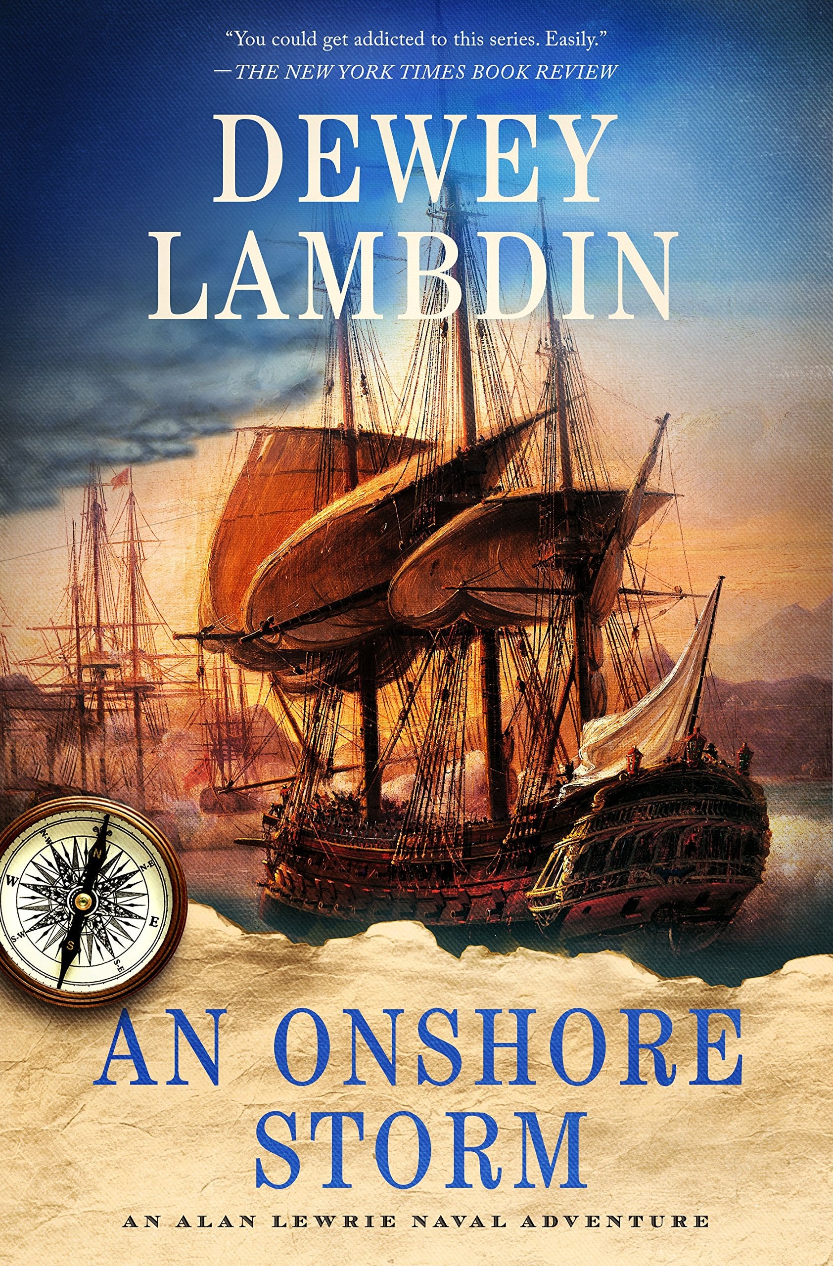 An Onshore Storm (Alan Lewrie Naval Adventures, 24, Band 24) Action & Adventure