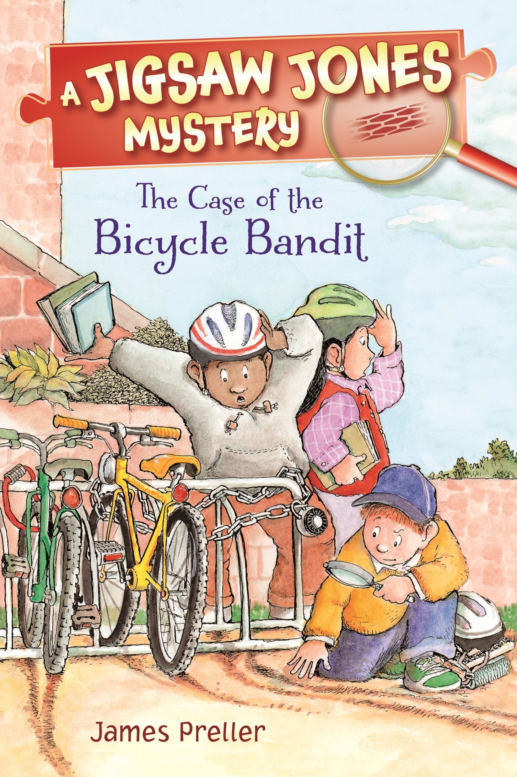 Jigsaw Jones: The Case of the Bicycle Bandit book