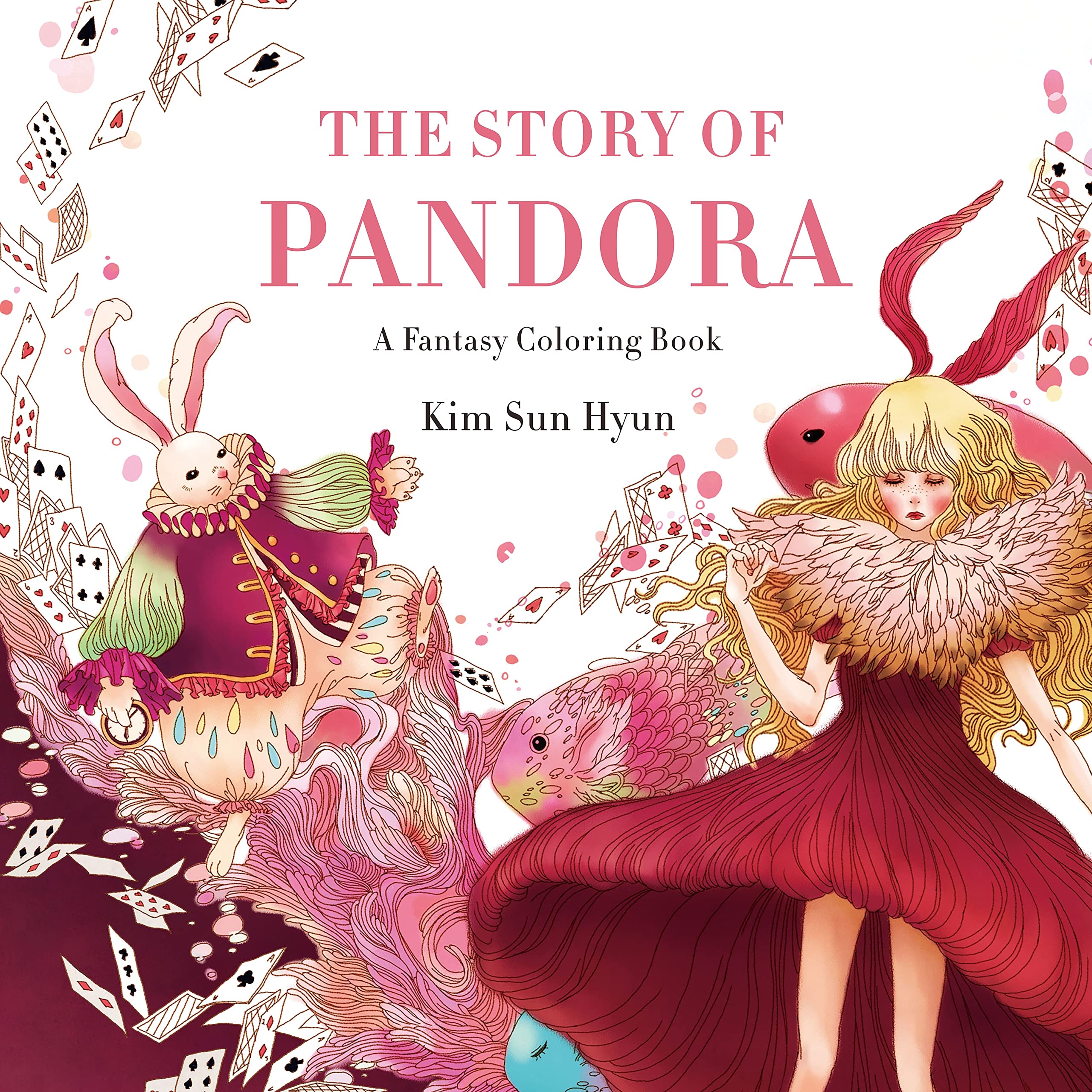 The Story of Pandora: A Fantasy Coloring Book book