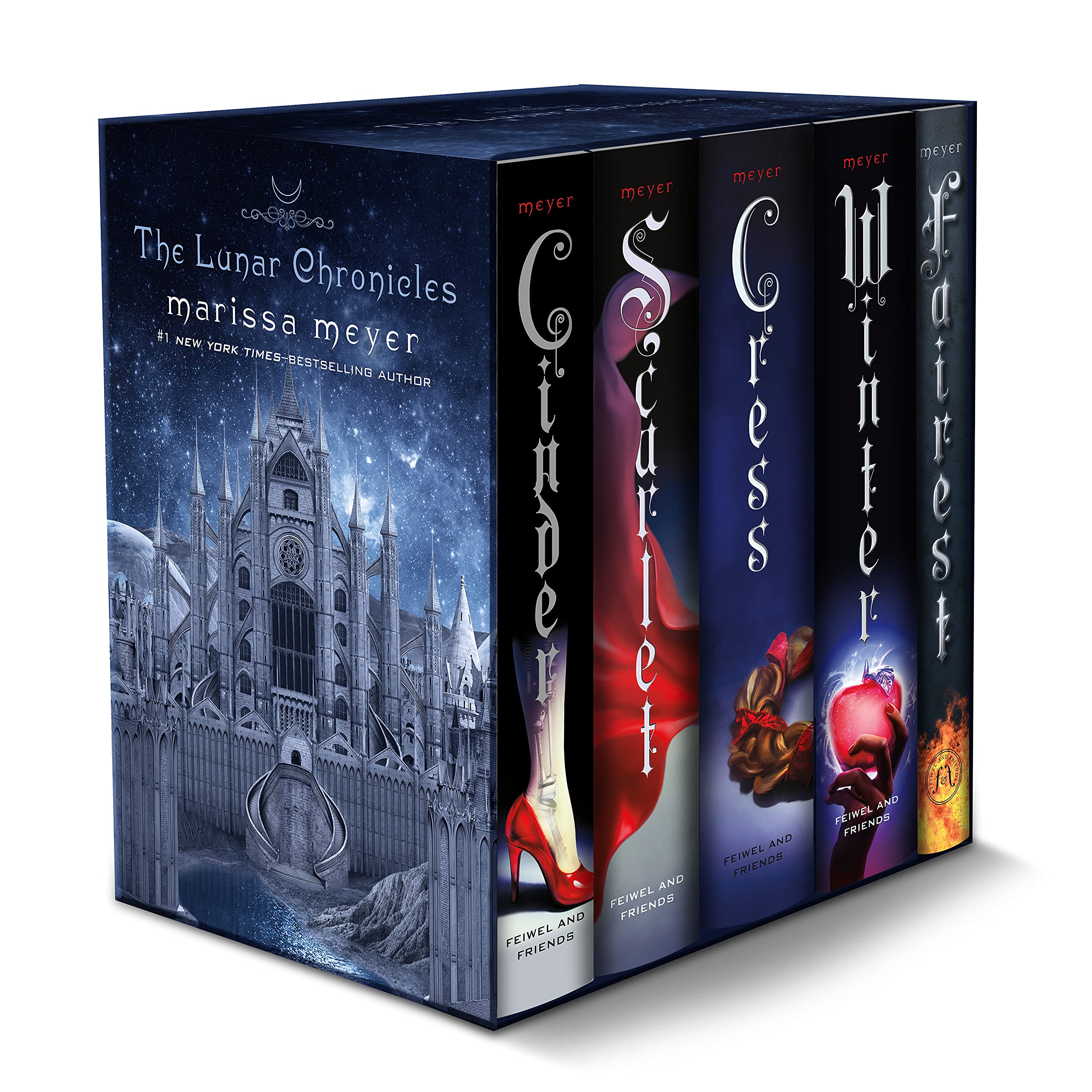 The Lunar Chronicles: Cinder, Scarlet, Cress, Fairest, Winter book
