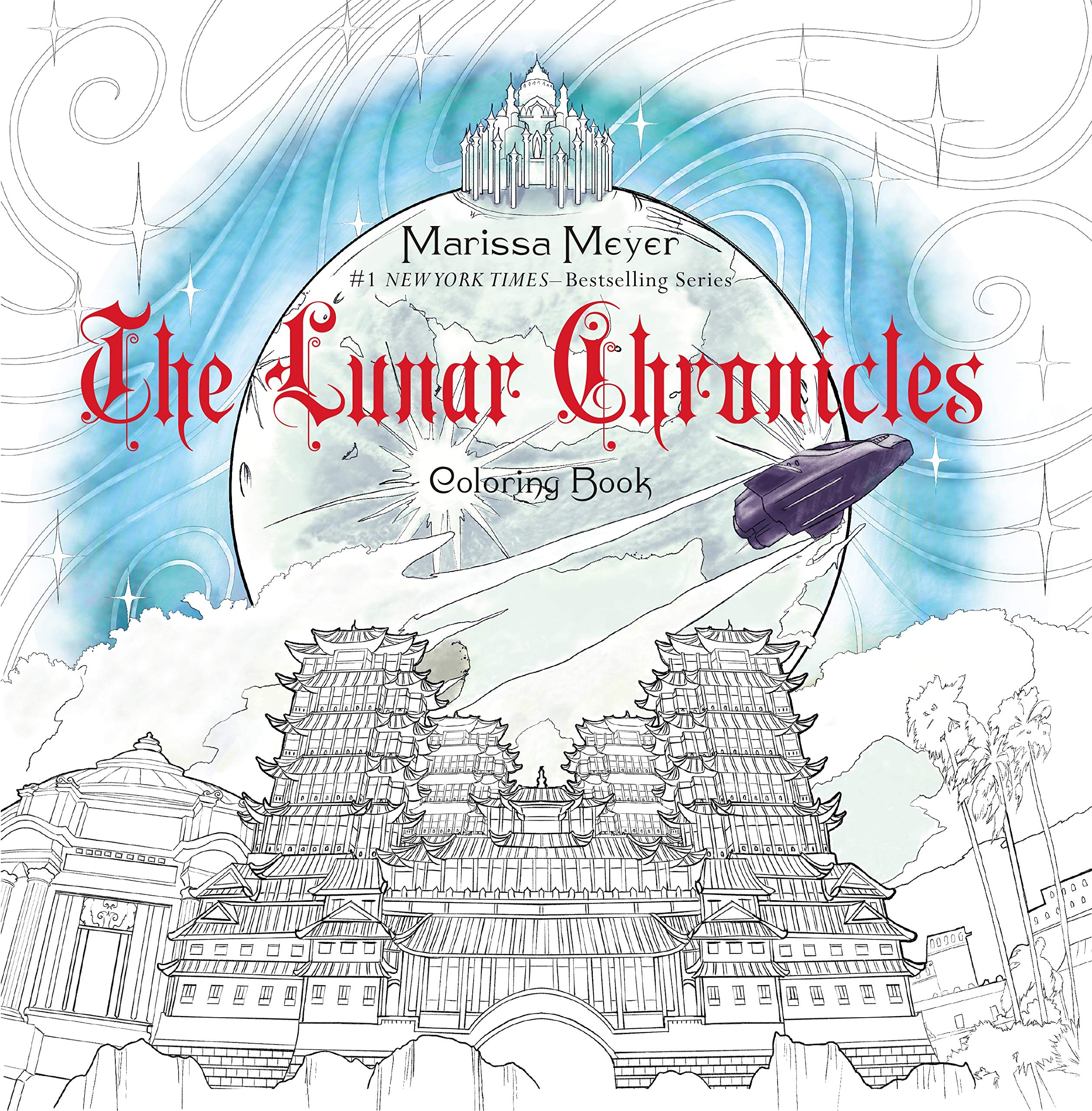 The Lunar Chronicles Coloring Book Books