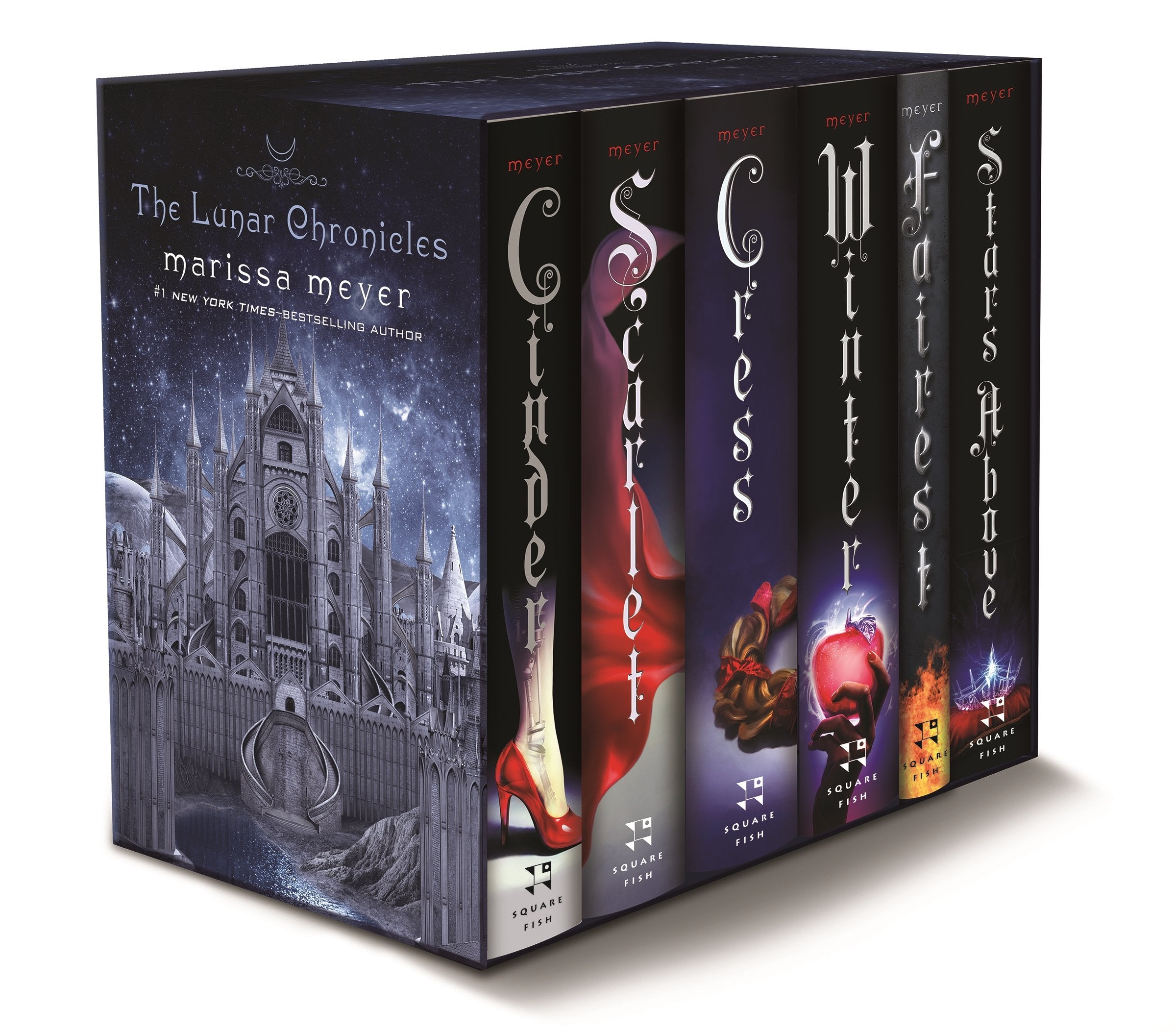 The Lunar Chronicles: Cinder / Scarlet / Cress / Winter / Fairest / Stars Above Fiction