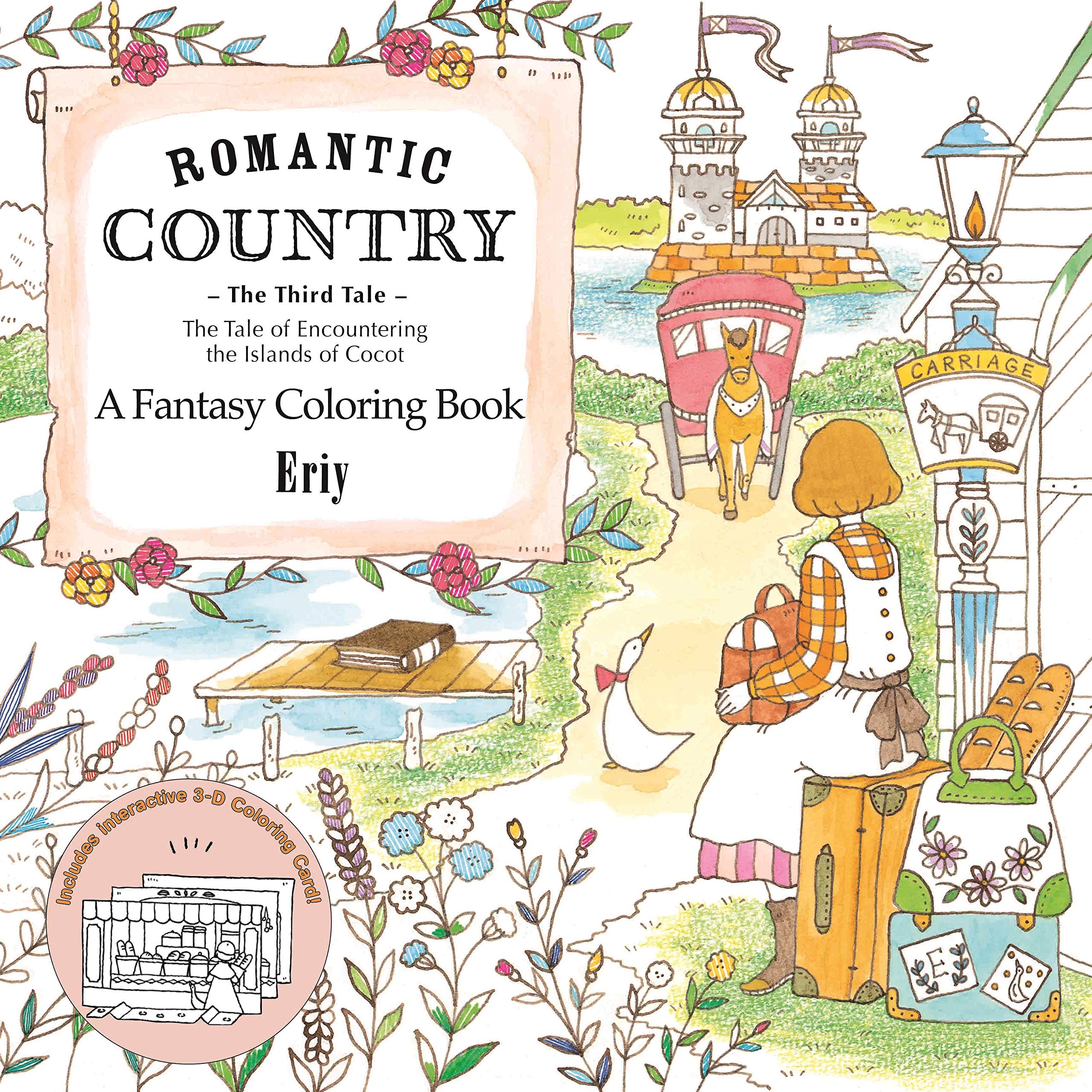 The Third Tale: Encountering the Islands of Cocot: A Fantasy Coloring Book book