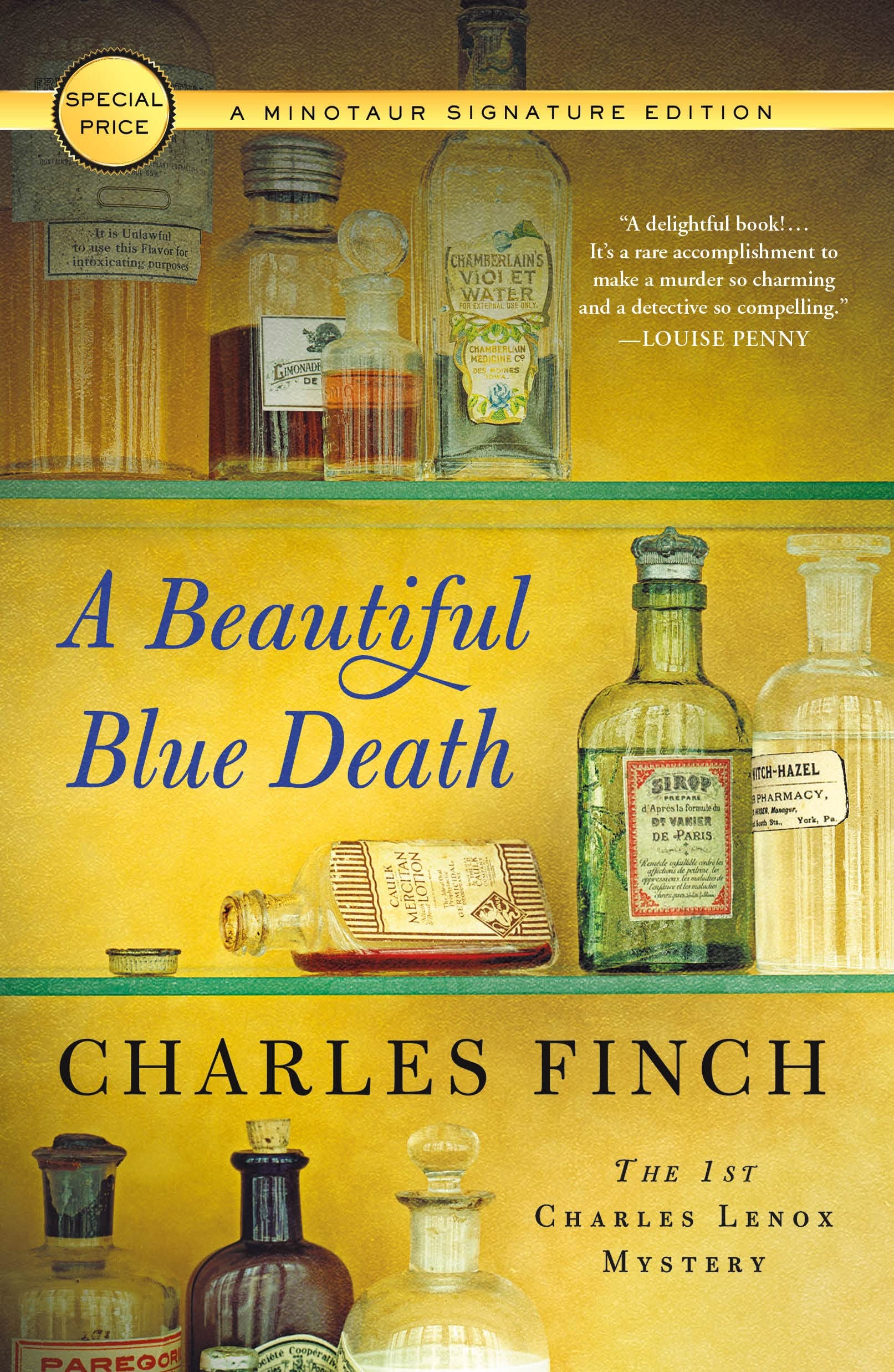 A Beautiful Blue Death: Minotaur Signature Edition (Charles Lenox Mystery, 1, Band 1) Historical Fiction