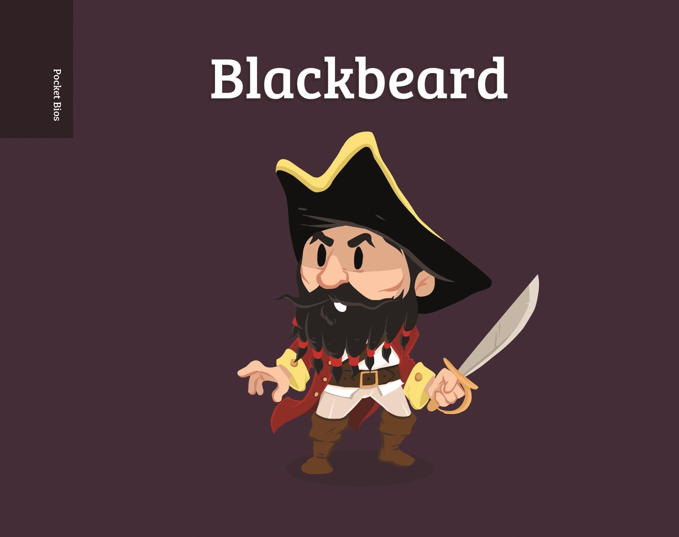 Pocket Bios: Blackbeard Non-fiction books for kids