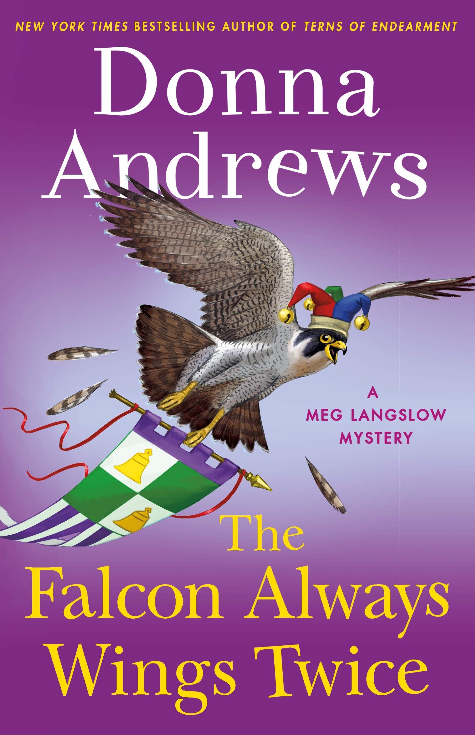 The Falcon Always Wings Twice: A Meg Langslow Mystery (Meg Langslow Mysteries) Humour & Satire