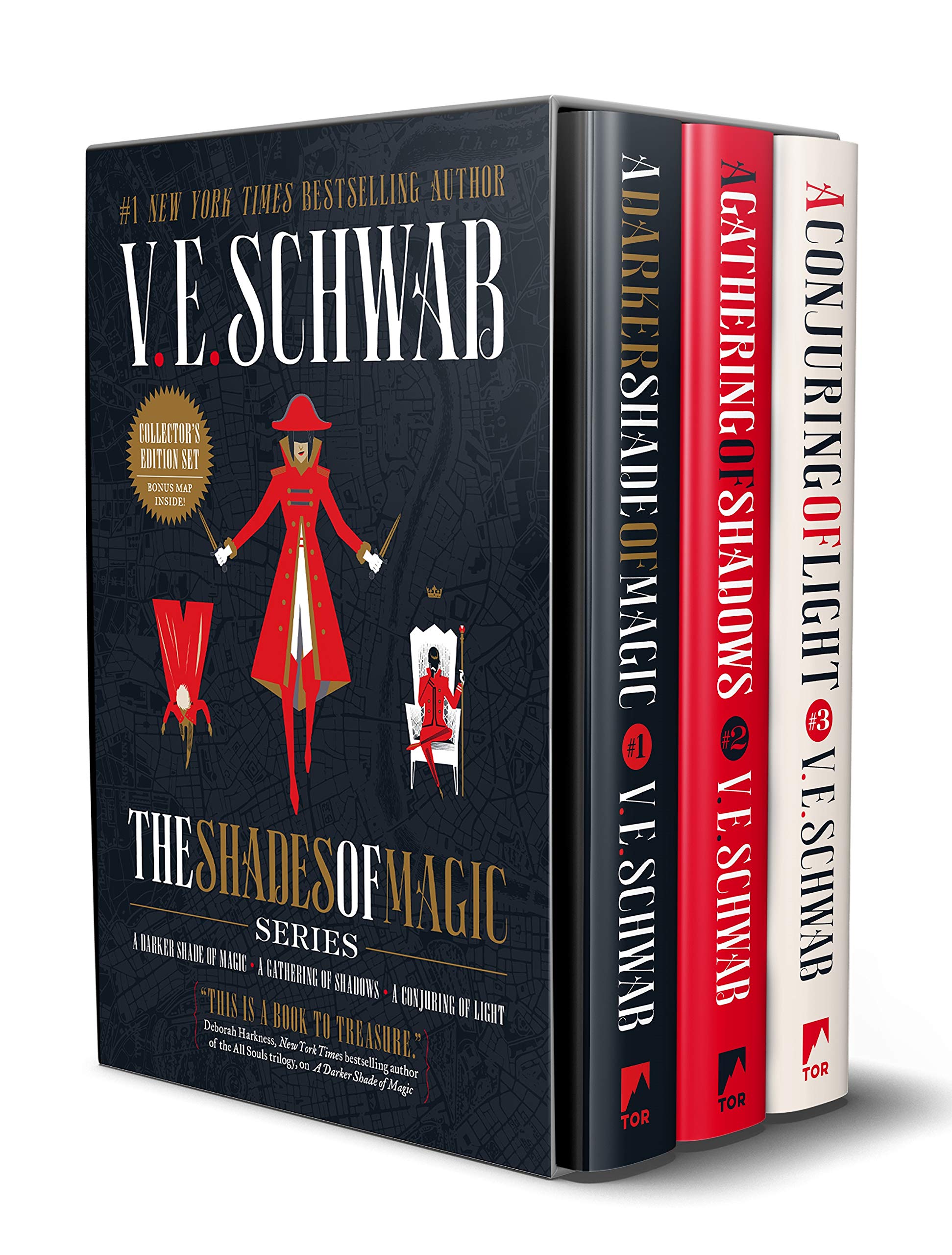 Shades of Magic Set: A Darker Shade of Magic, A Gathering of Shadows, A Conjuring of Light Action & Adventure