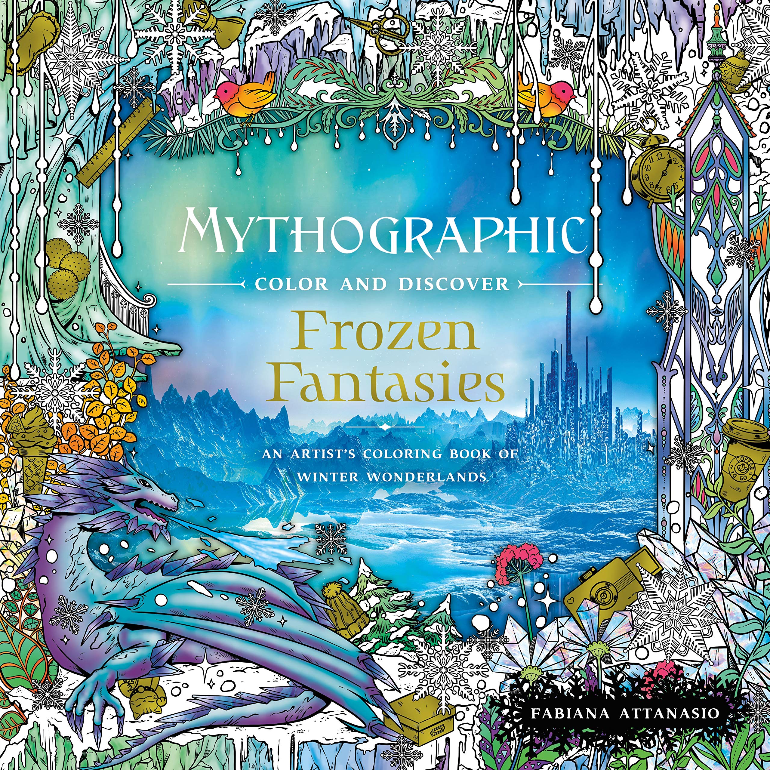 Mythographic Color and Discover: Frozen Fantasies Hobbies & Crafts