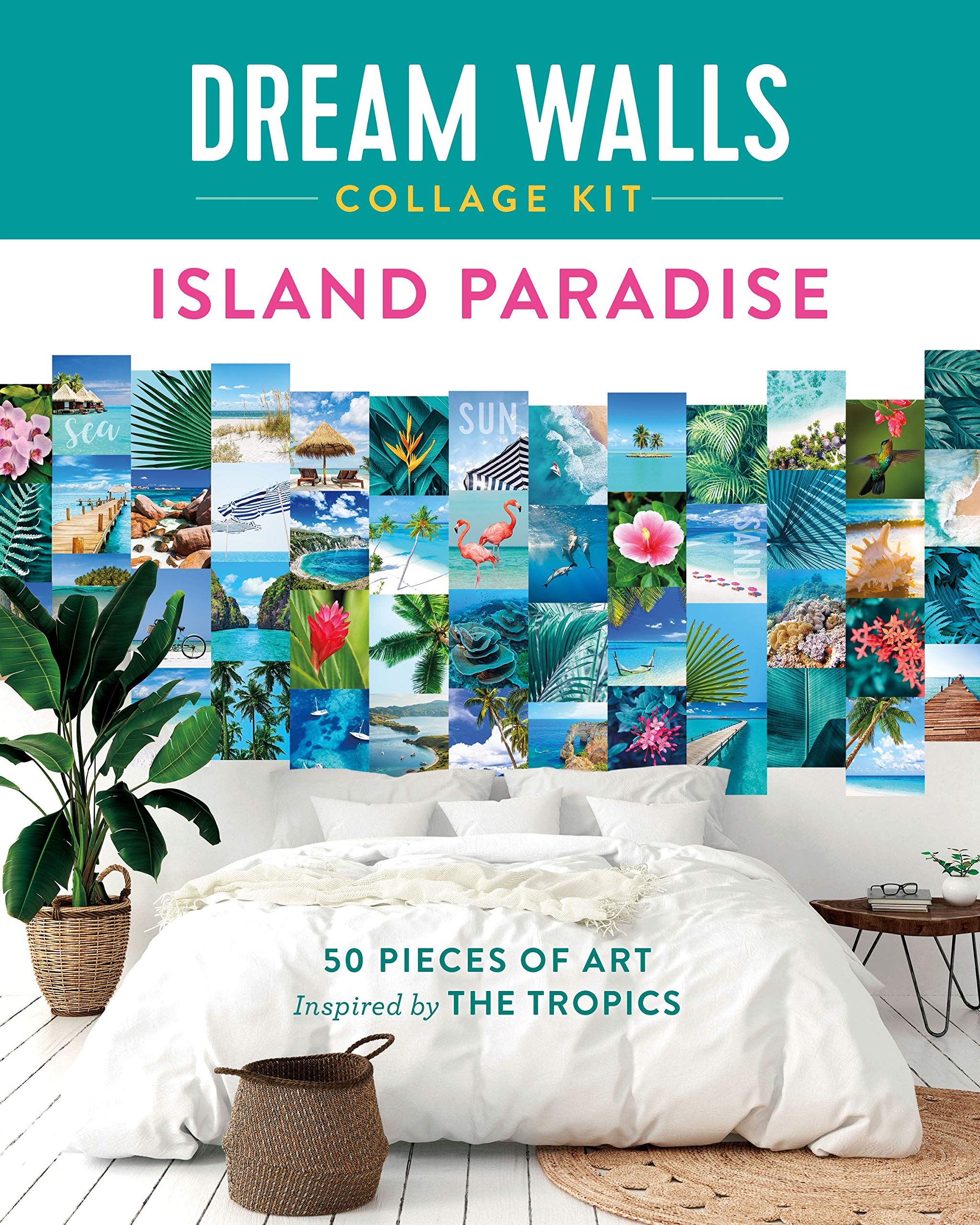Island Paradise: 50 Pieces of Art Inspired by the Tropics (Dream Walls Collage) (Dream Walls Collage Kit) Film, Art & Culture