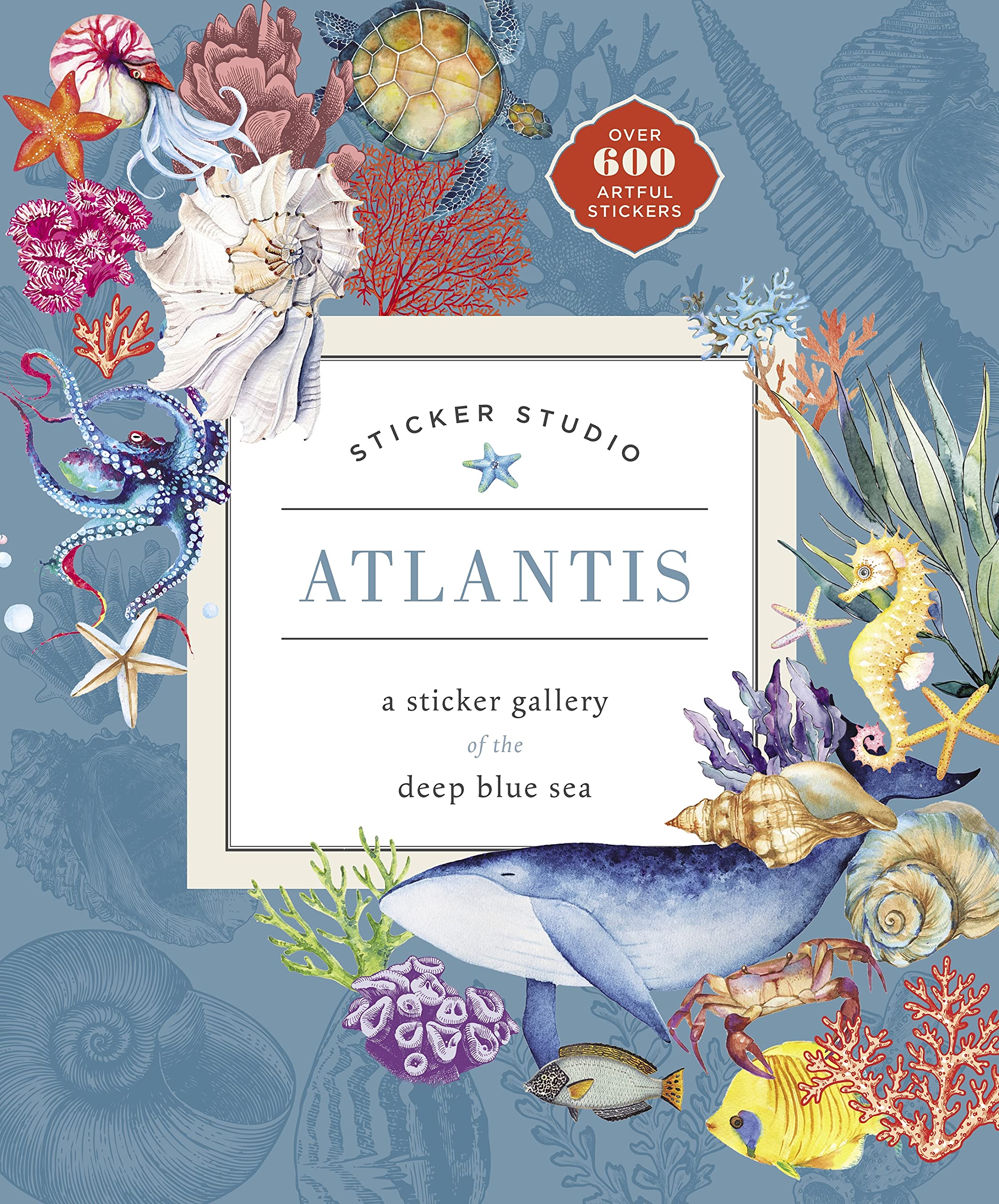 Atlantis: A Sticker Gallery of the Deep Blue Sea (Sticker Studio) Books