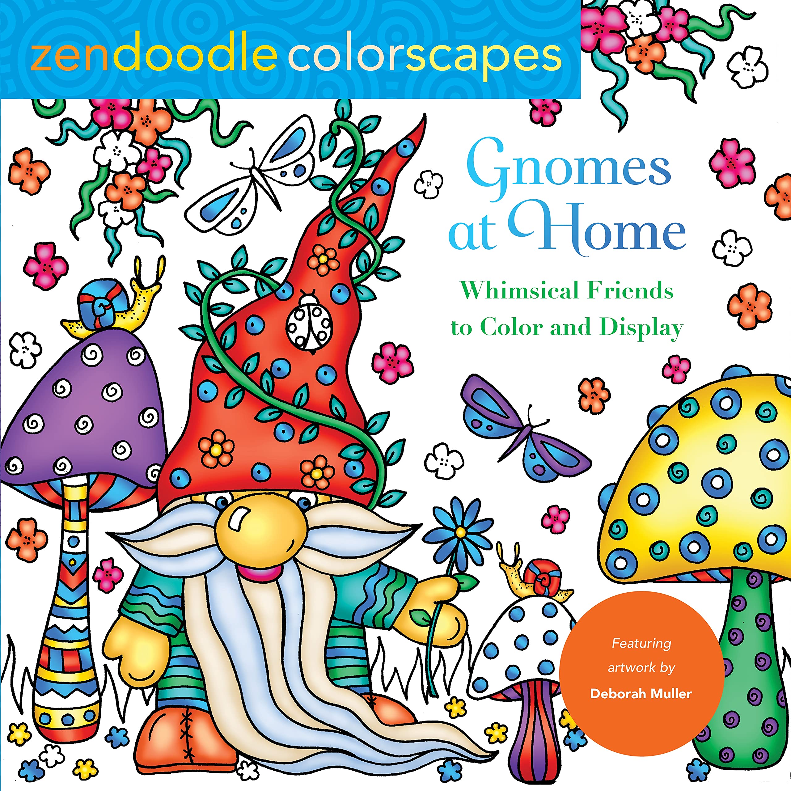 Zendoodle Colorscapes: Gnomes at Home Hobbies & Crafts